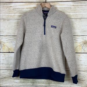Patagonia Woolyester pullover fleece size medium